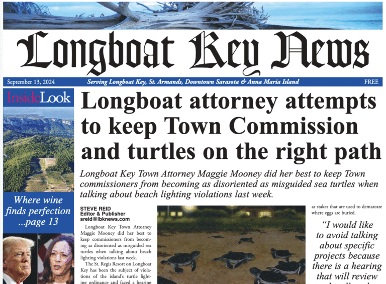 Longboat Key News September 13, 2024 edition