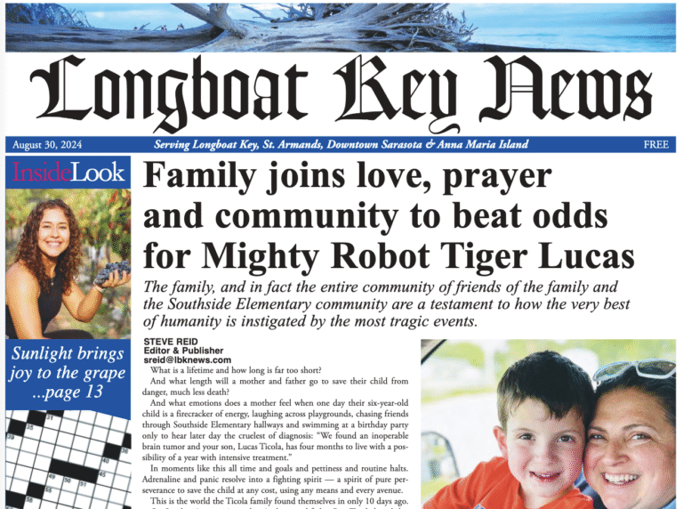 Longboat Key News August 30, 2024 edition