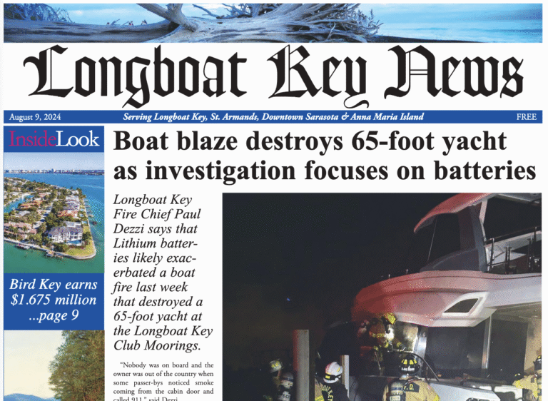 Longboat Key News August 9, 2024 edition