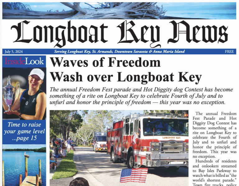 Longboat Key News July 5, 2024 edition
