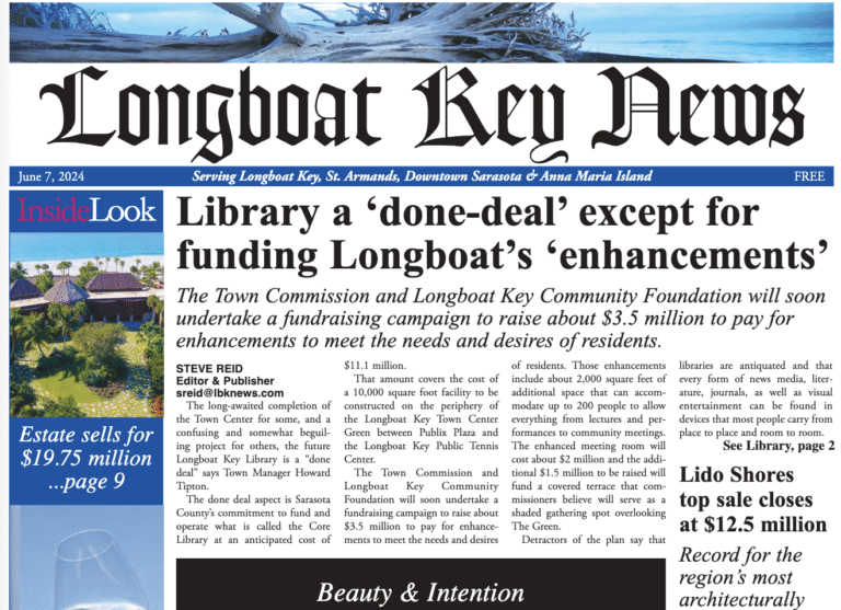 Longboat Key News June 7, 2024 edition