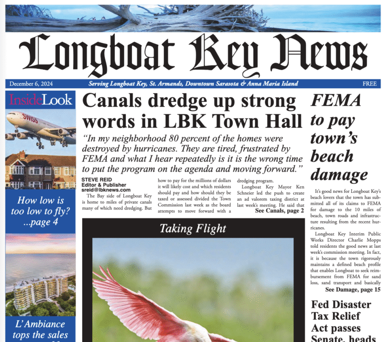 Longboat Key News December 6, 2024 edition flipbook