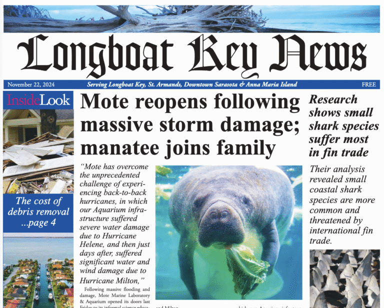 Longboat Key News November 22, 2024 edition flipbook