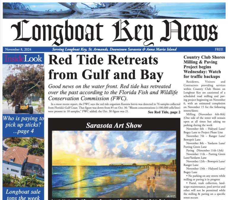 Longboat Key News November 8, 2024 edition flipbook