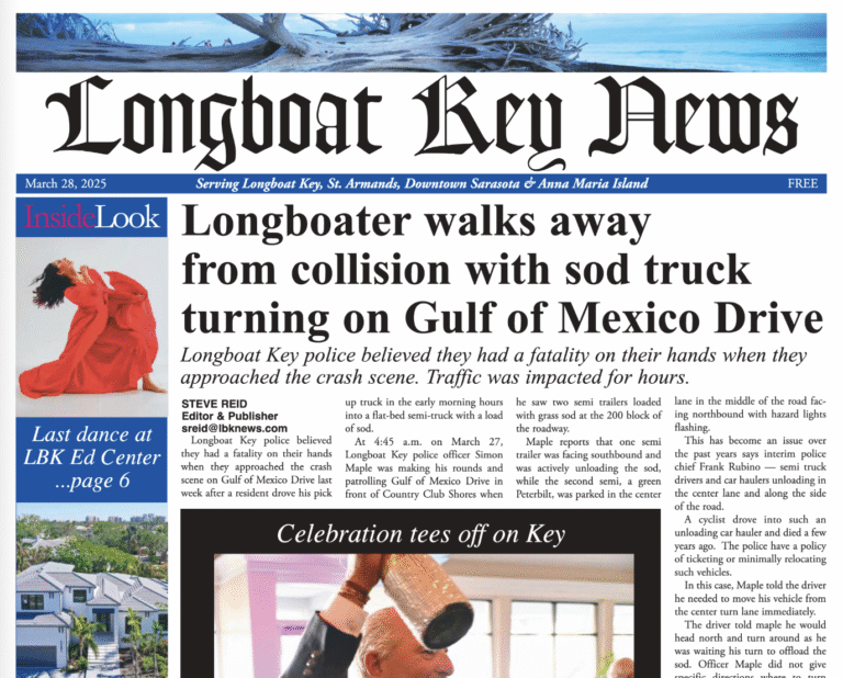 Longboat Key News March 28, 2025 edition flipbook