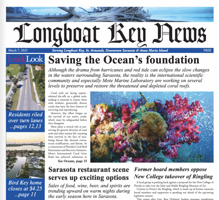 Longboat Key News March 7, 2025 edition flipbook