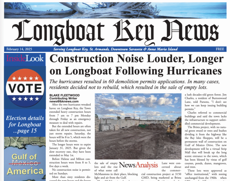 Longboat Key News February 14, 2025 edition flipbook