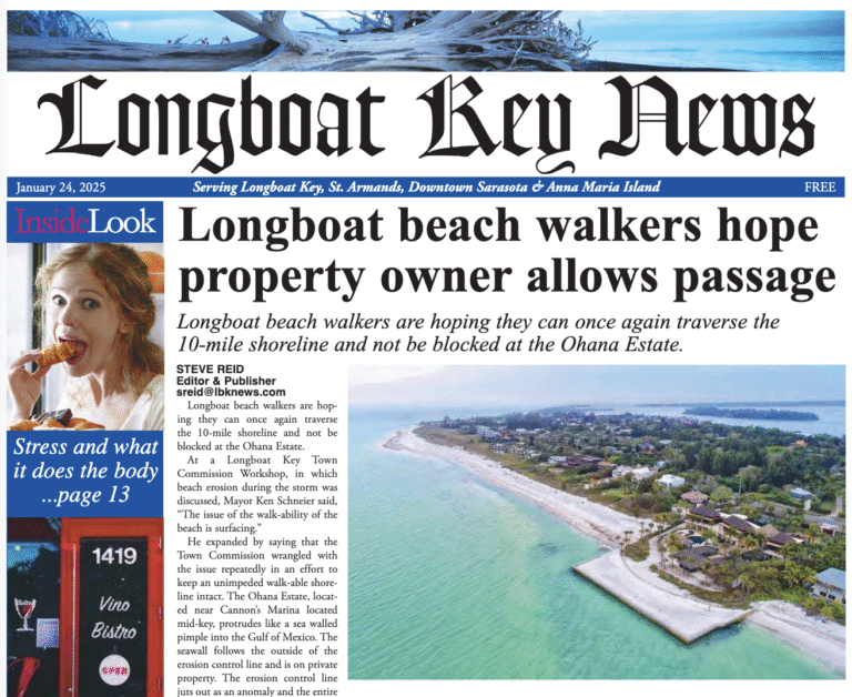 Longboat Key News January 24, 2025 edition flipbook