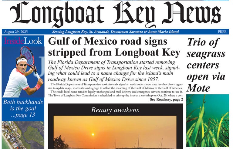 Longboat Key News August 29, 2025 edition flipbook