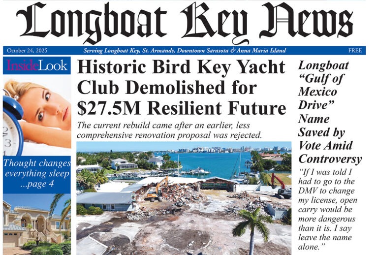 Longboat Key News October 24, 2025 edition flipbook