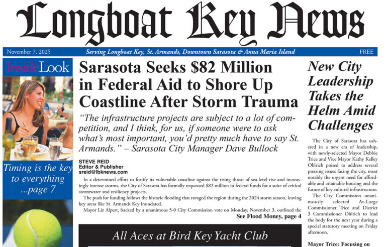 Longboat Key News November 7, 2025 edition flipbook