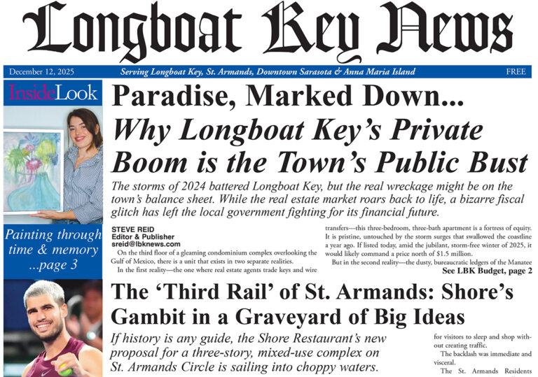 Longboat Key News December 12, 2025 edition flipbook