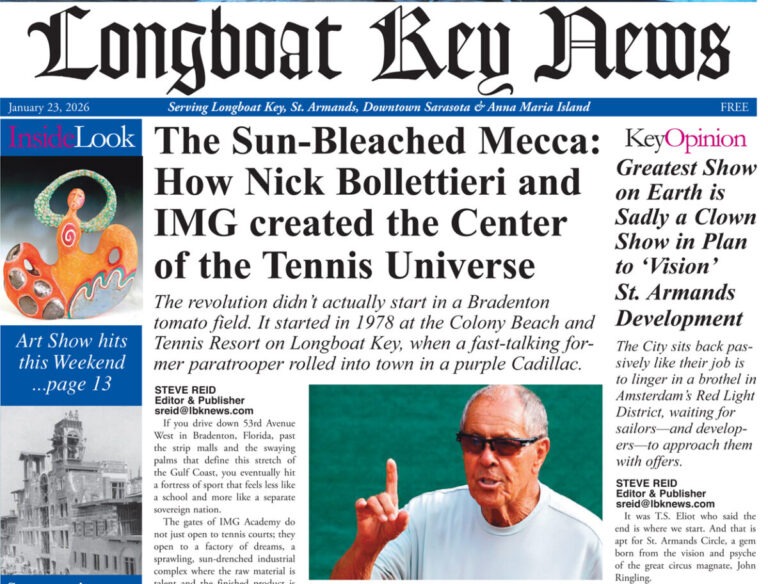 Longboat Key News January 23, 2026 edition flipbook