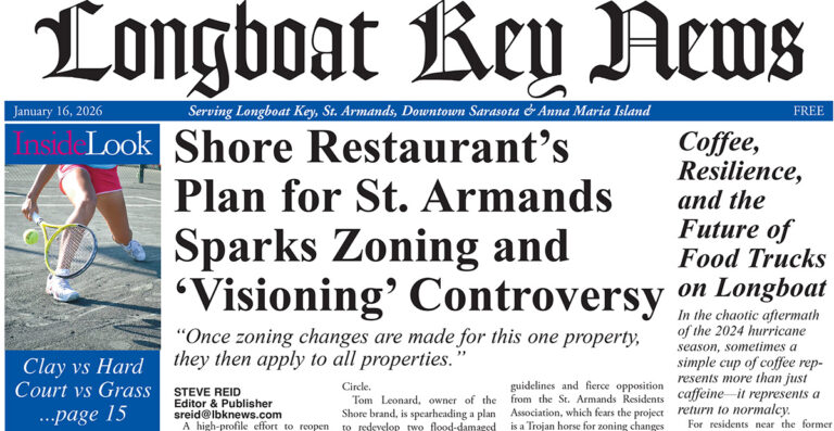 Longboat Key News January 16, 2026 edition flipbook