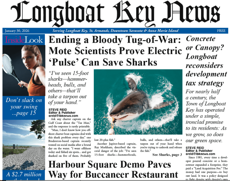 Longboat Key News January 30, 2026 edition flipbook