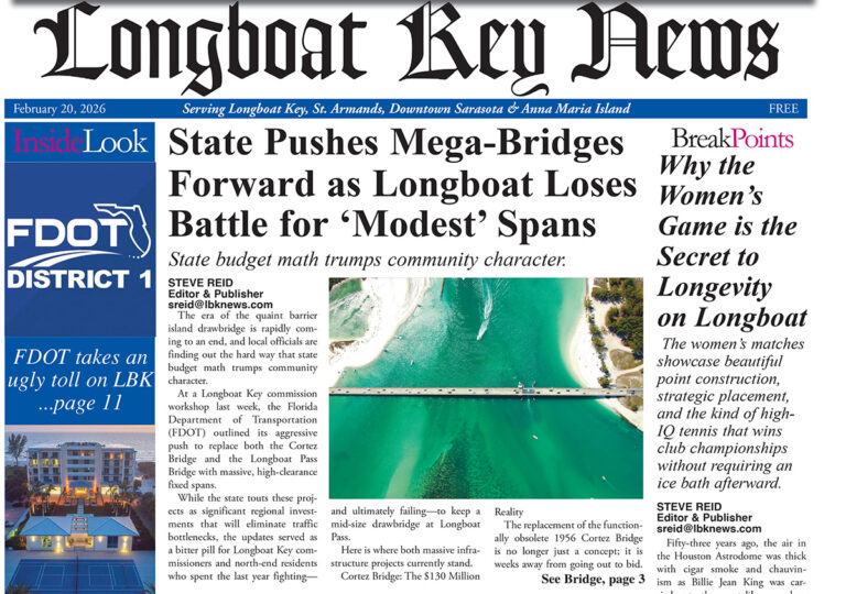 Longboat Key News February 20, 2026 edition flipbook