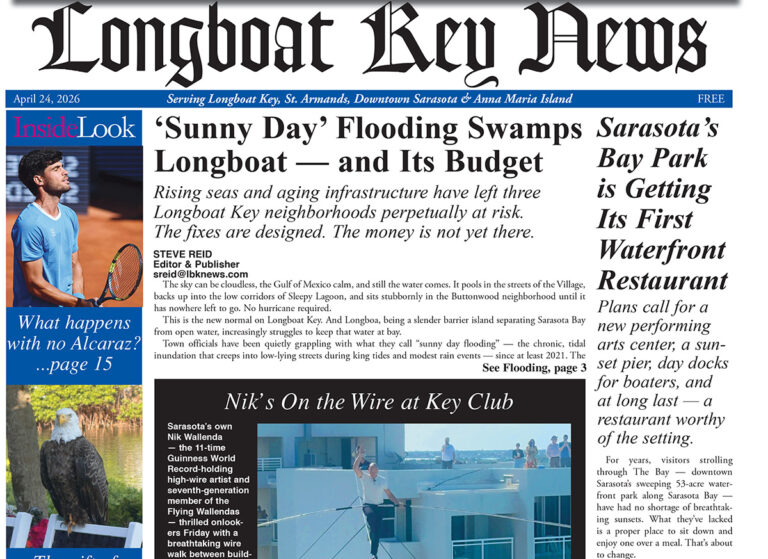 Longboat Key News April 24, 2026 edition flipbook